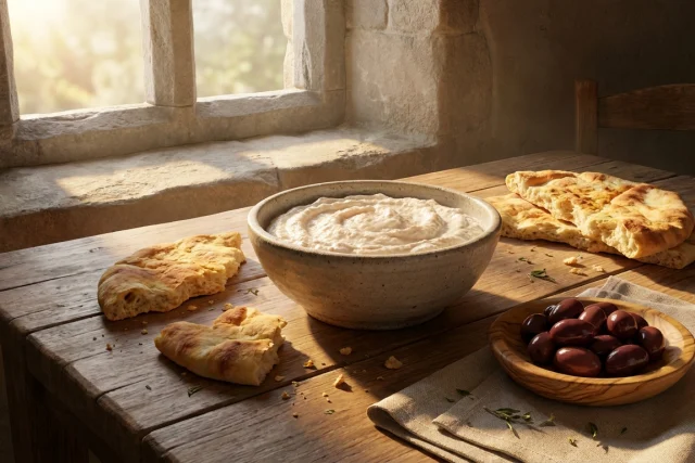 ταραμοσαλατα με πατατα